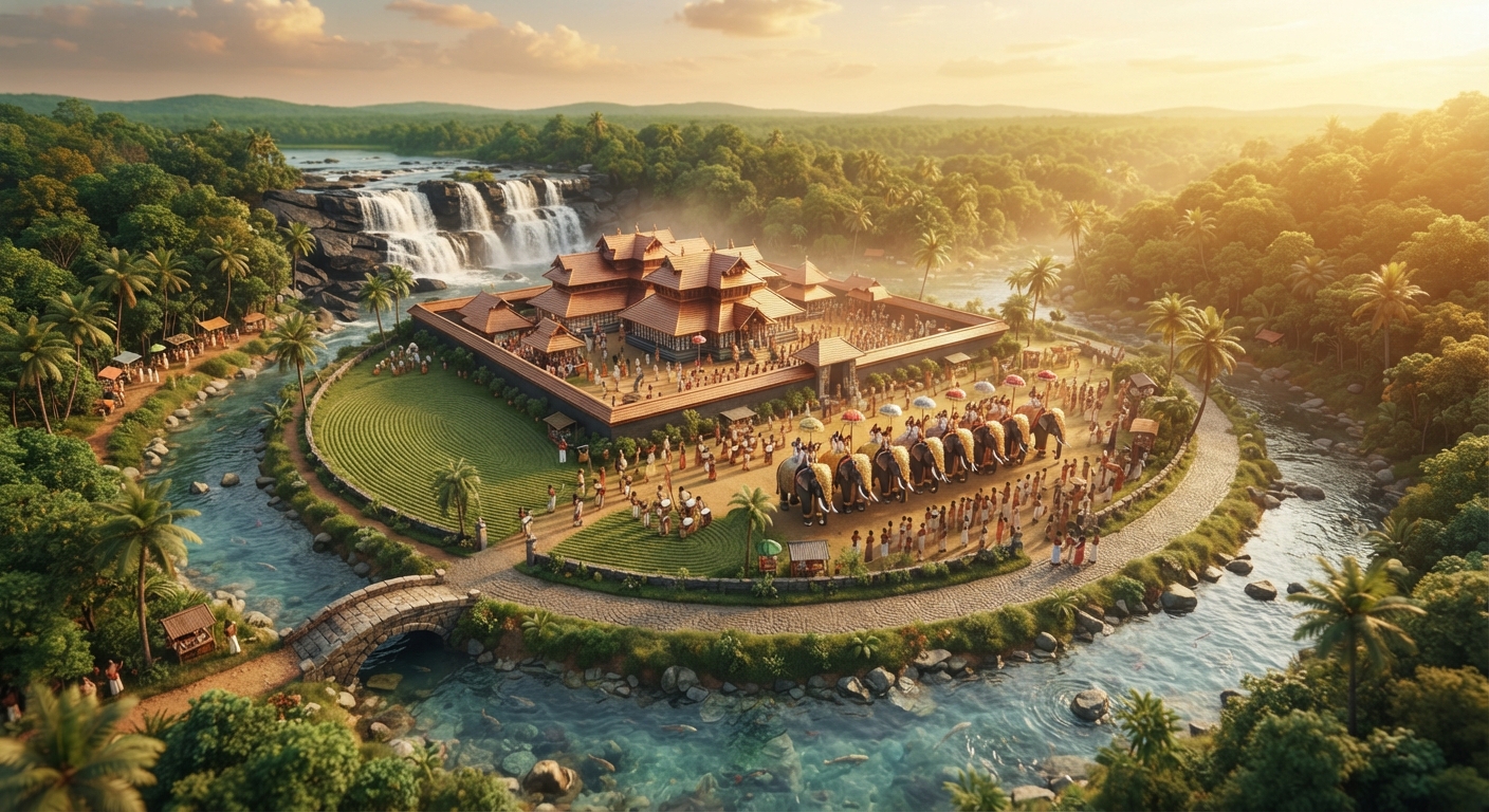 Diorama of Thrissur